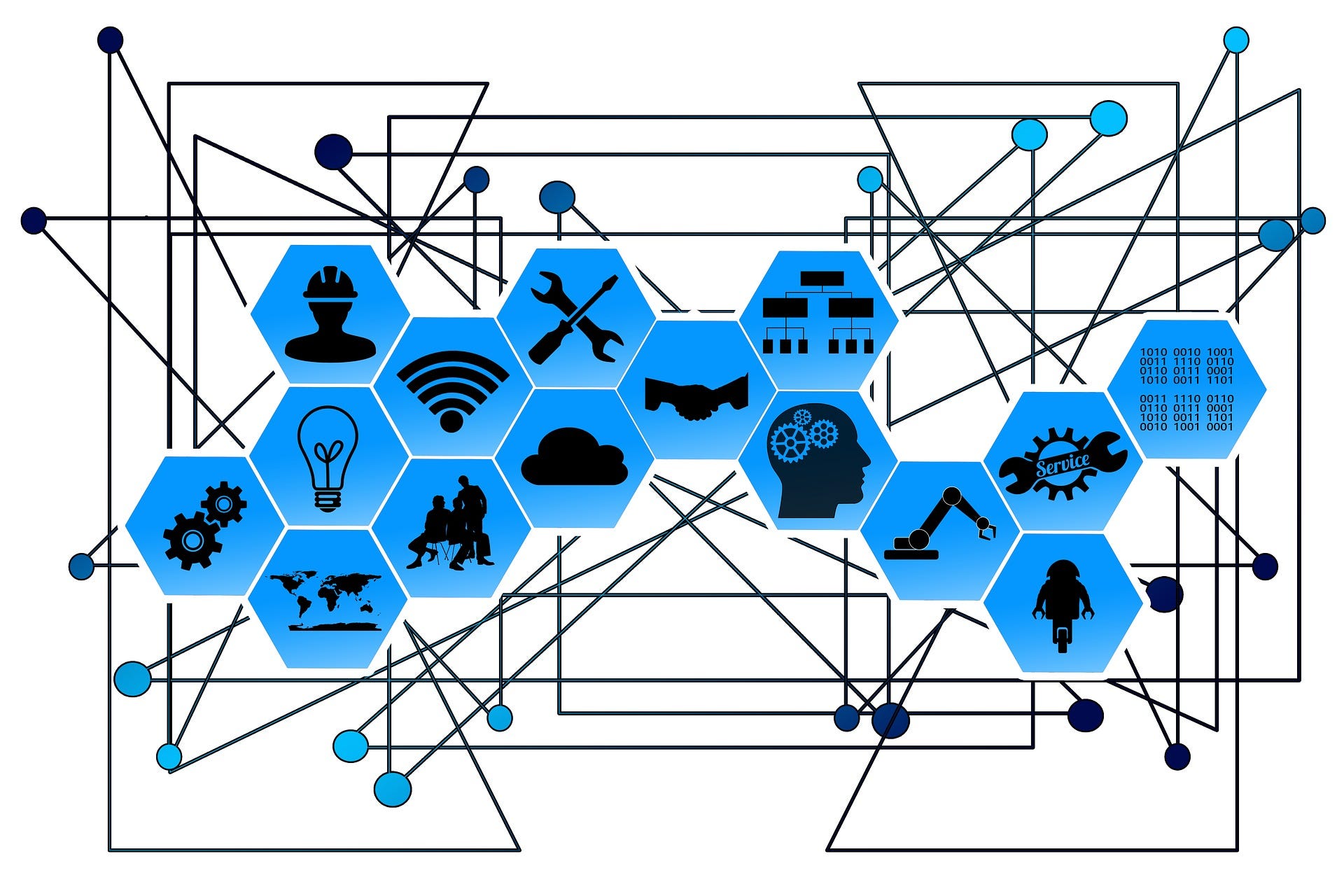 Relational learning aims at learning from structured data with complex internal and/or external relationships. (Image from pixabay)